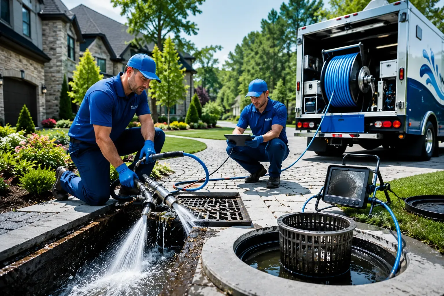 Local outdoor drain cleaning professionals in Rush Center, KS